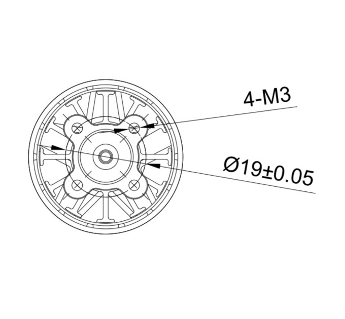 Двигун для дрона Hobbyporter 3115 900KV (HP0112.0039)