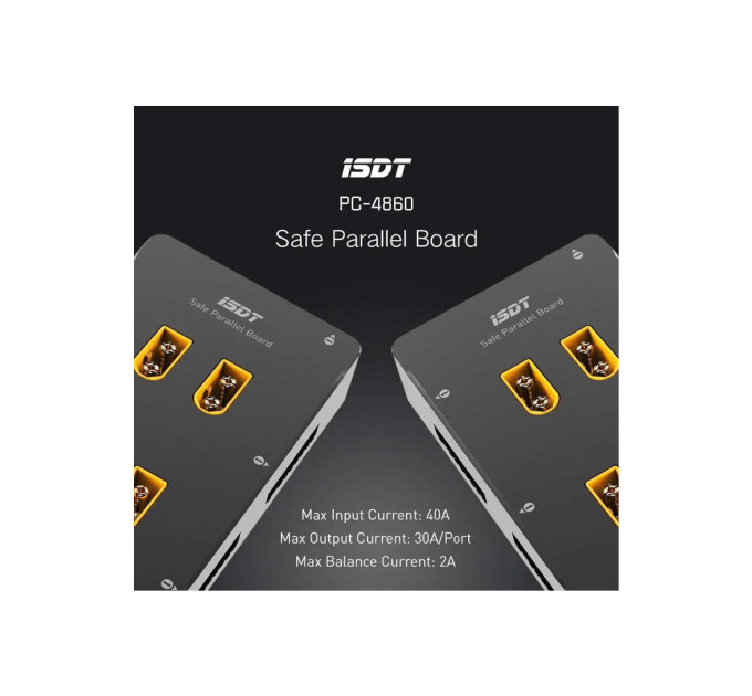 Зарядний пристрій для дрона iSDT PC-4860S LiPo Parallel Charging Board (HP0015.0023)