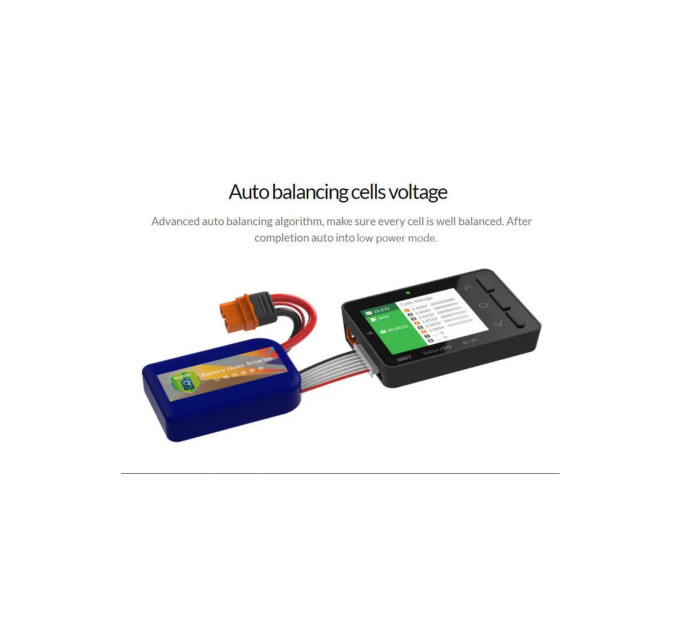 Зарядний пристрій для дрона iSDT BG-8S Battery Meter (HP0015.0013)