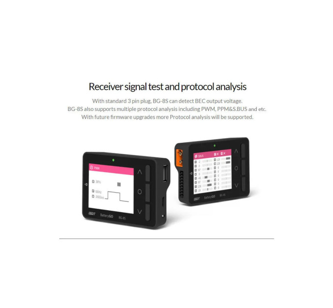 Зарядний пристрій для дрона iSDT BG-8S Battery Meter (HP0015.0013)