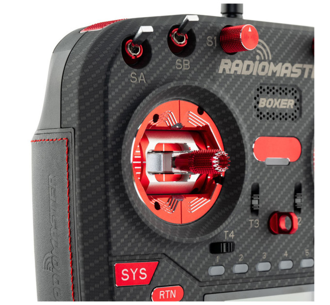 Пульт управління для дрона RadioMaster Boxer MAX ELRS AG01 RED (HP0157.0056-M2-RED)