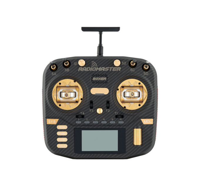 Пульт управління для дрона RadioMaster Boxer MAX ELRS AG01 GOLD (HP0157.0056-M2-GLD)