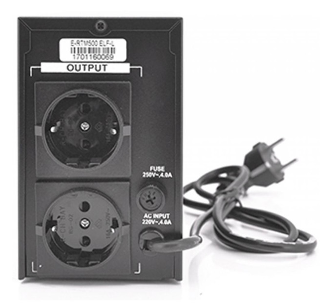Пристрій безперебійного живлення Ritar E-RTM500 (300W) ELF-L (E-RTM500L)