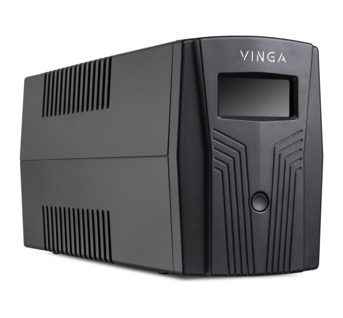 Пристрій безперебійного живлення Vinga LCD 1500VA plastic case (VPC-1500P)