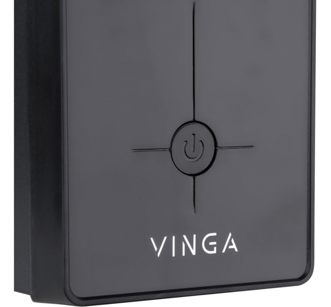 Пристрій безперебійного живлення Vinga LCD 1500VA metal case (VPC-1500M)
