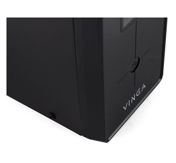 Пристрій безперебійного живлення Vinga LCD 1500VA metal case (VPC-1500M)