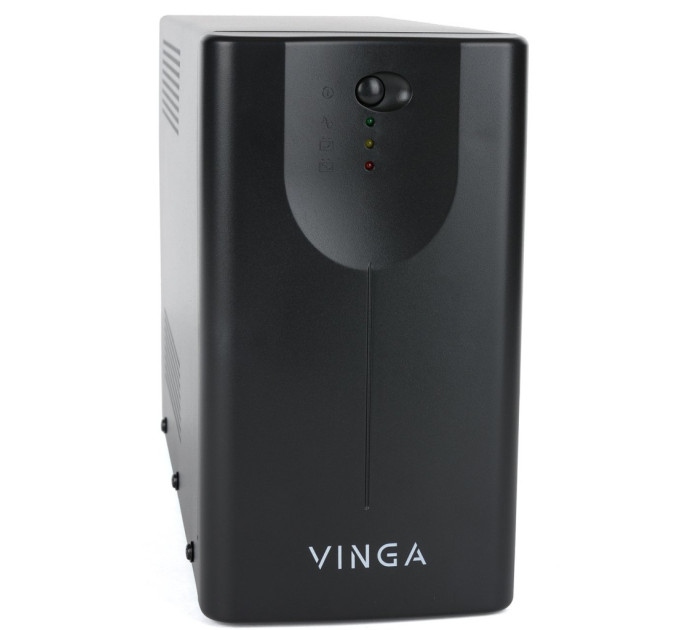 Пристрій безперебійного живлення Vinga LED 1500VA metal case (VPE-1500M)