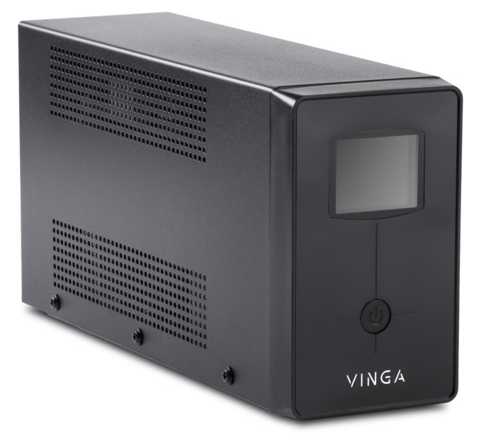 Пристрій безперебійного живлення Vinga LCD 1200VA metal case (VPC-1200M)