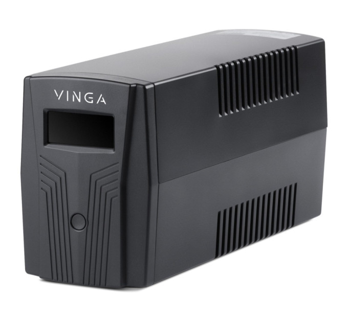Пристрій безперебійного живлення Vinga LCD 800VA plastic case with USB (VPC-800PU)