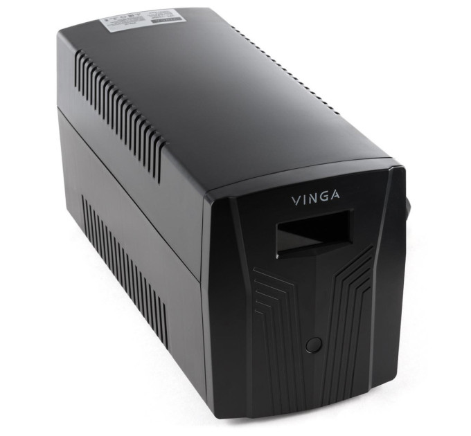 Пристрій безперебійного живлення Vinga LCD 800VA plastic case with USB (VPC-800PU)