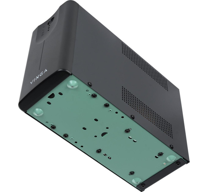 Пристрій безперебійного живлення Vinga LED 800VA metal case with USB (VPE-800MU)