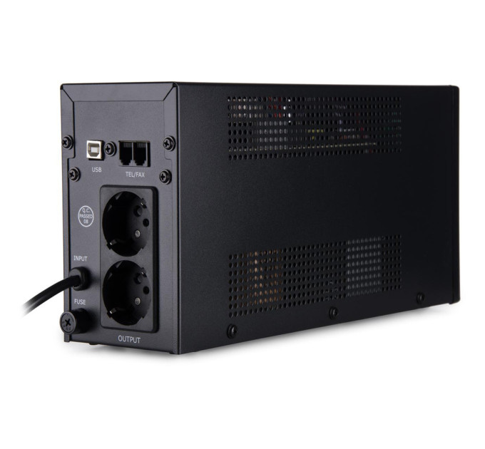 Пристрій безперебійного живлення Vinga LED 800VA metal case with USB (VPE-800MU)