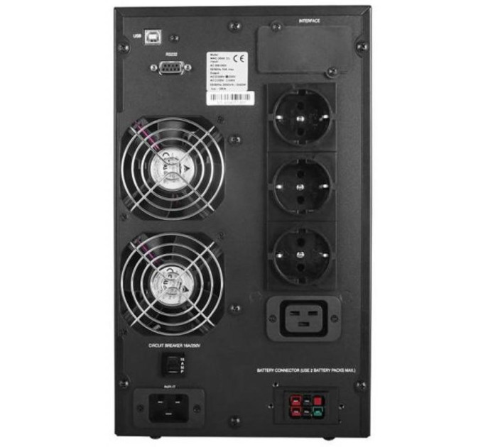 Пристрій безперебійного живлення Powercom MAC-3K Schuko