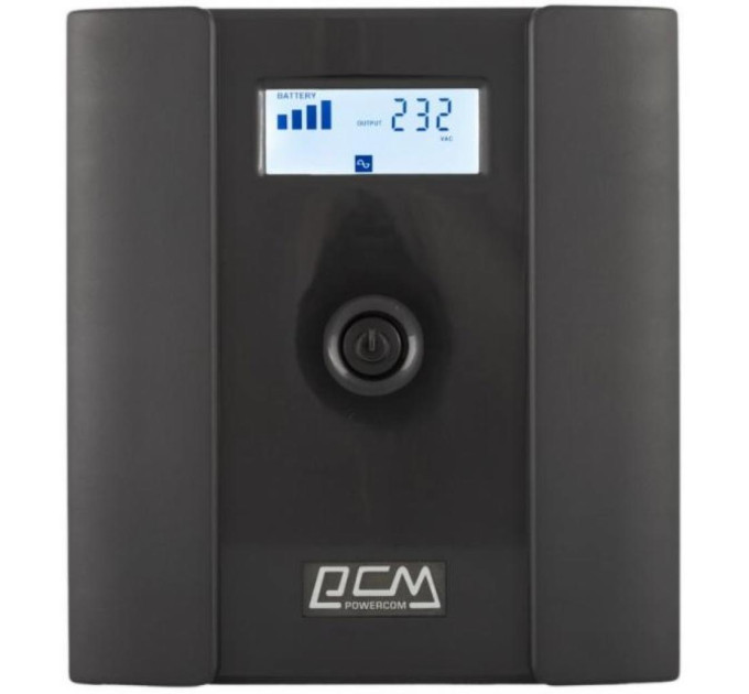 Пристрій безперебійного живлення Powercom RPT-1500AP LCD SCHUKO