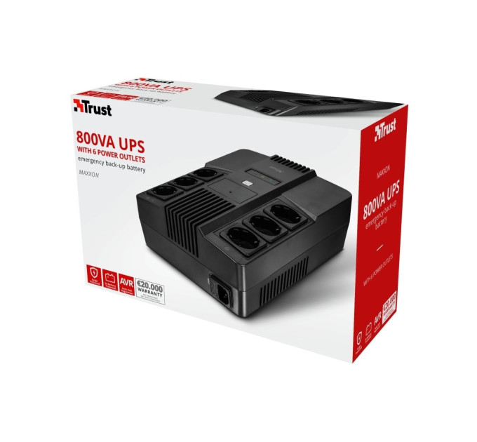 Пристрій безперебійного живлення Trust Maxxon 800VA UPS (23326_TRUST)