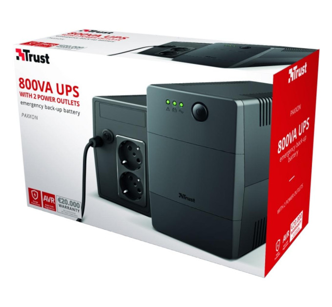 Пристрій безперебійного живлення Trust Paxxon 800VA (23503_TRUST)