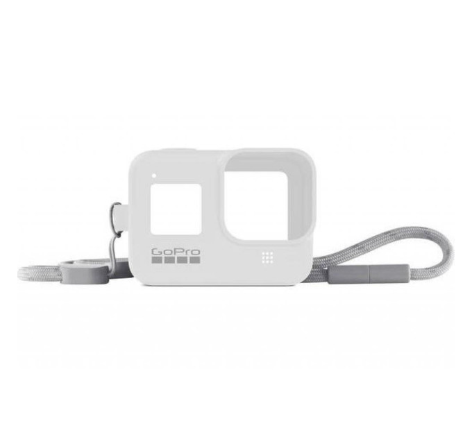 Аксесуар до екшн-камер GoPro Sleeve&Lanyard White для HERO8 (AJSST-002)