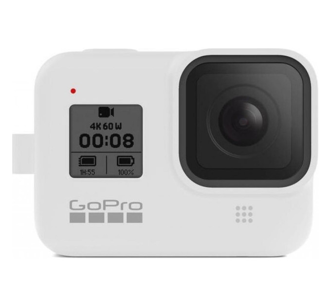 Аксесуар до екшн-камер GoPro Sleeve&Lanyard White для HERO8 (AJSST-002)