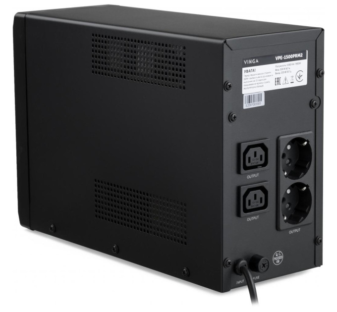 Пристрій безперебійного живлення Vinga LED 1500VA ( VPE-1500PRM2 ) (VPE-1500PRM2)