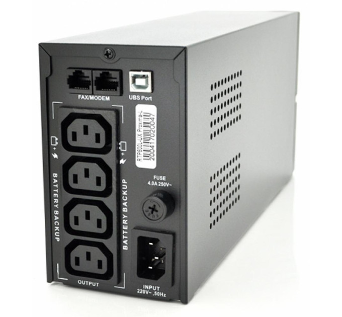 Пристрій безперебійного живлення Ritar RTP600L-UX-IEC