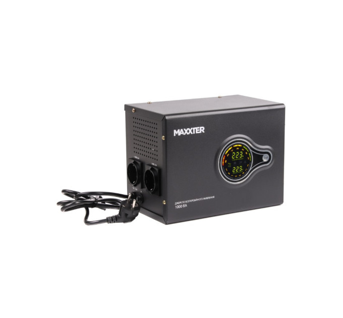 Пристрій безперебійного живлення Maxxter MX-HI-PSW1000-01