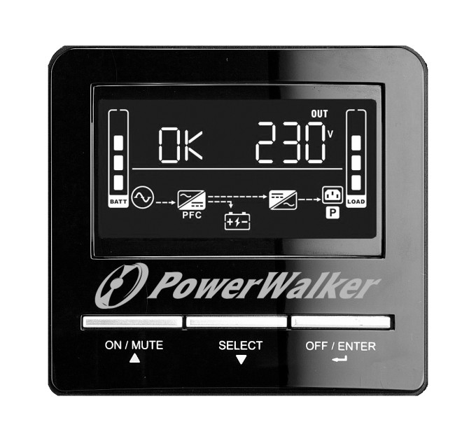 Пристрій безперебійного живлення PowerWalker VI 3000 CW IEC (10121105)