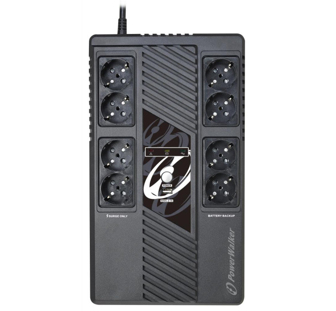 Пристрій безперебійного живлення PowerWalker VI 1000 MS (10121162)