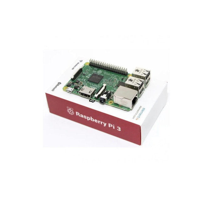 Мікро ПК Raspberry Pi 3, Model B, 1GB (RSP3 model B)