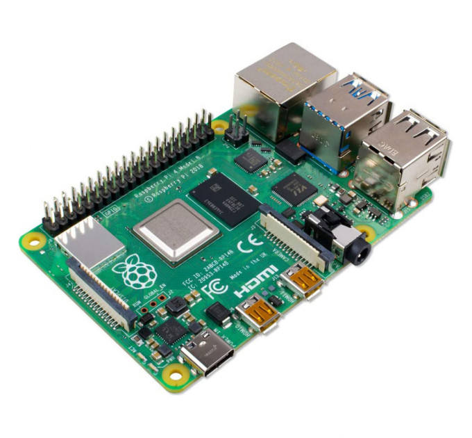 Мікро ПК Raspberry Pi 4, Model B, 8GB (RPI4-MODBP-8GB)