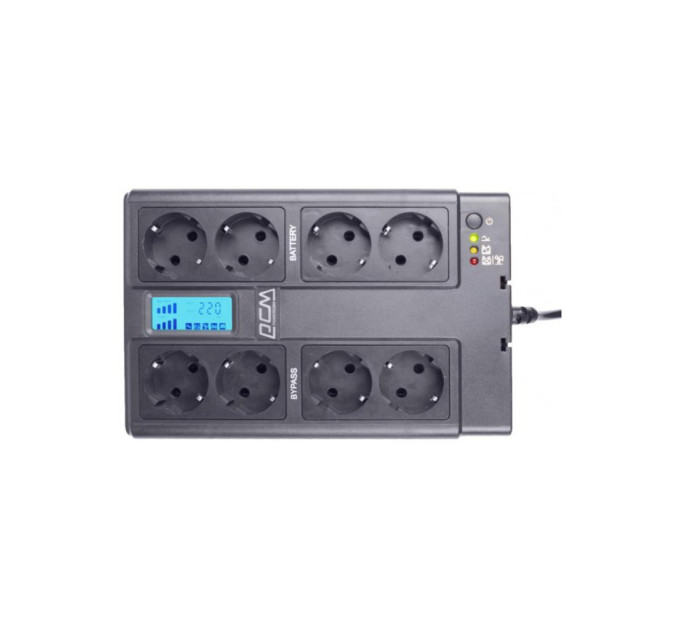 Пристрій безперебійного живлення Powercom CUB-850N LCD