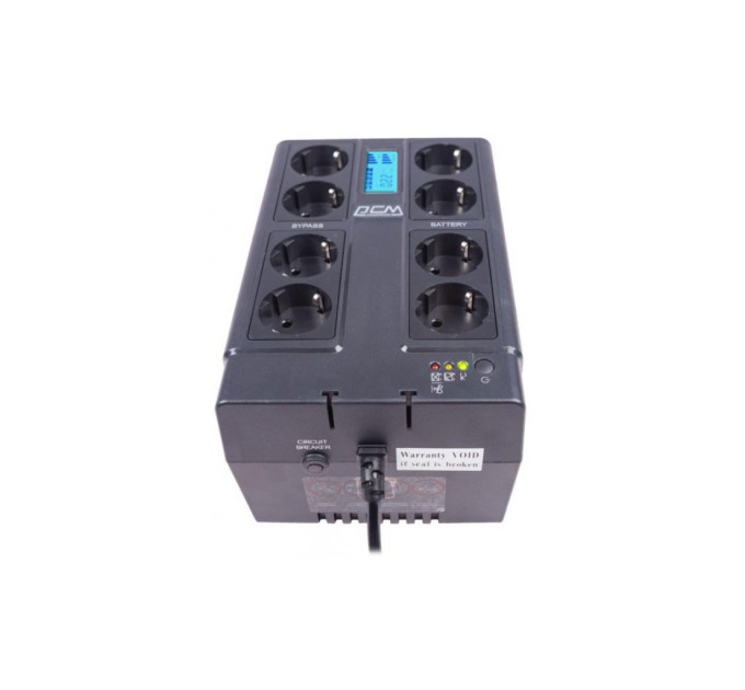 Пристрій безперебійного живлення Powercom CUB-850N LCD