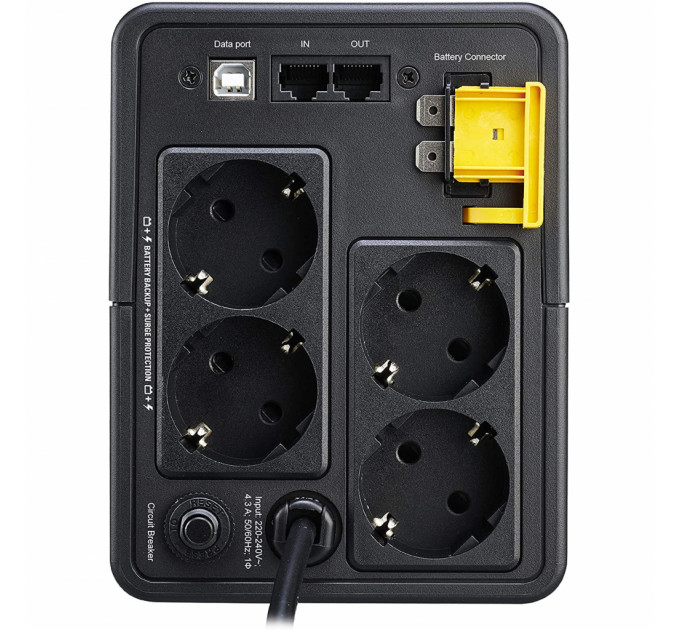 Пристрій безперебійного живлення APC Back-UPS 950VA (BX950MI-GR)