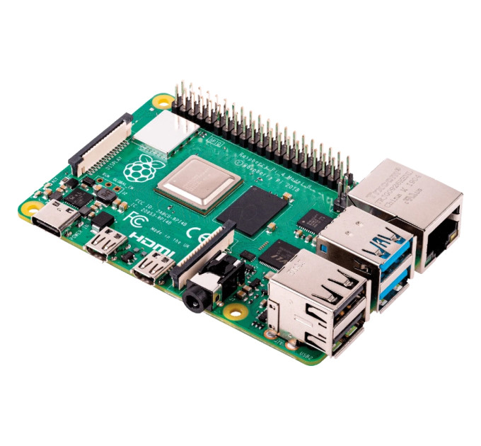 Мікро ПК Raspberry Pi 4, Model B, 2GB (RPI4-MODBP-2GB/RPI402)