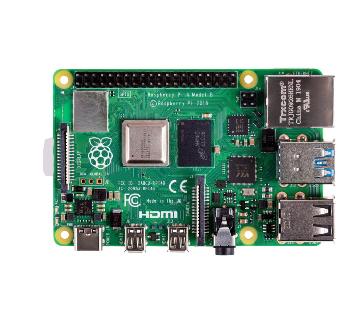 Мікро ПК Raspberry Pi 4, Model B, 2GB (RPI4-MODBP-2GB/RPI402)