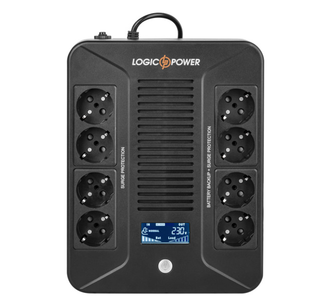 Пристрій безперебійного живлення LogicPower LP-UL600VA-8PS (16160)