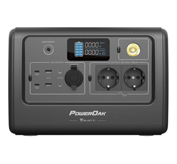 Зарядна станція BLUETTI PowerOak EB70 1000W (EB70)