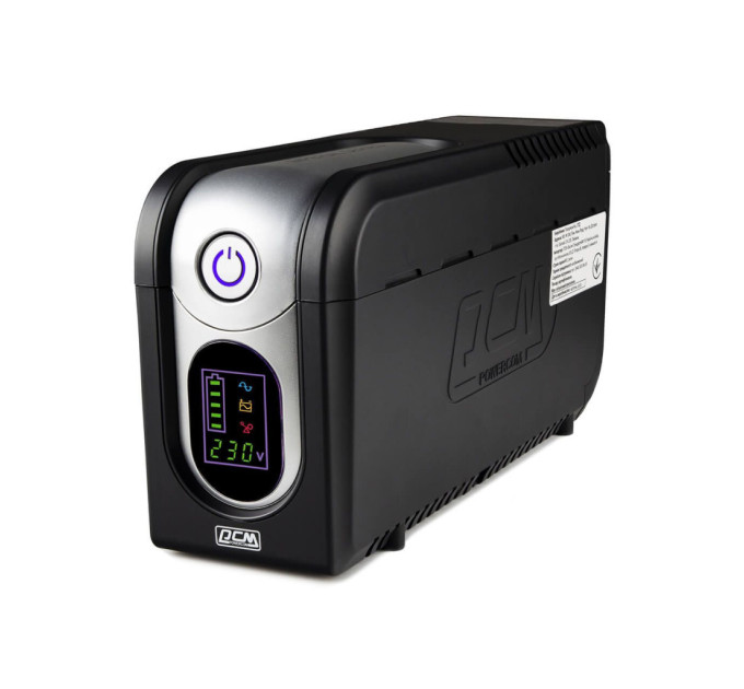 Пристрій безперебійного живлення Powercom IMD-625AP LCD (IMD-625AP LCD Schuko)
