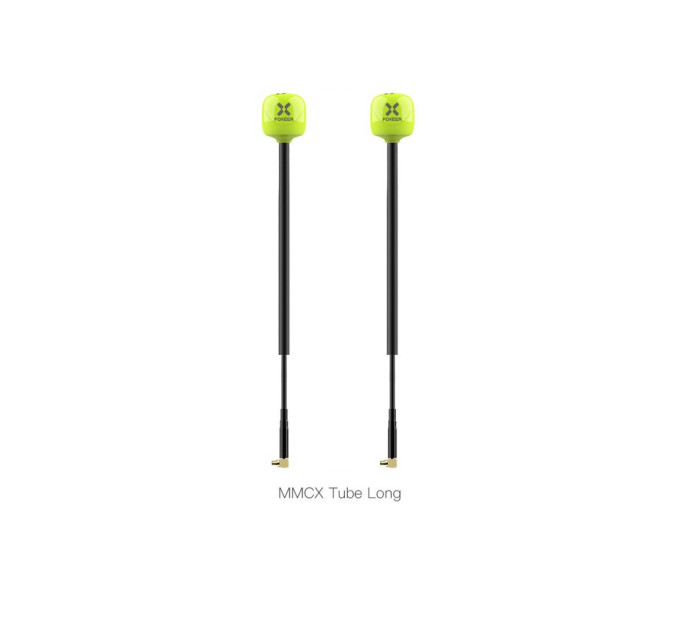 Антена для дрона Foxeer Lollipop 4 Plus High Quality 5.8G 2.6dBi MMCX90 TL 165mm RHCP 2шт (PA1474M)