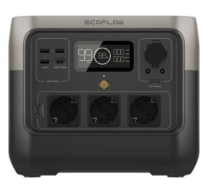 Зарядна станція EcoFlow RIVER 2 Pro (ZMR620-B-EU)