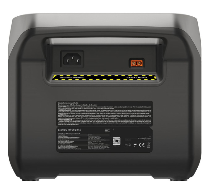 Зарядна станція EcoFlow RIVER 2 Pro (ZMR620-B-EU)