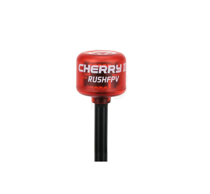 Антена для дрона RushFPV Cherry II MMCX-JW90 RHCP Transparent Red (DC11R)