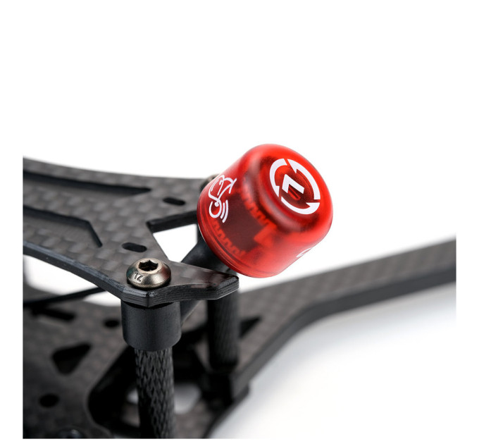 Антена для дрона RushFPV Cherry II MMCX-JW90 RHCP Transparent Red (DC11R)