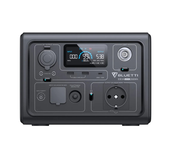 Зарядна станція BLUETTI EB3A 600W (EB3A)