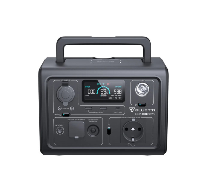 Зарядна станція BLUETTI EB3A 600W (EB3A)