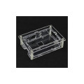 Корпус для Мікро ПК Raspberry Pi для PI4 прозорий (Acrylic, for 3.5 inch LCD) (RA575)