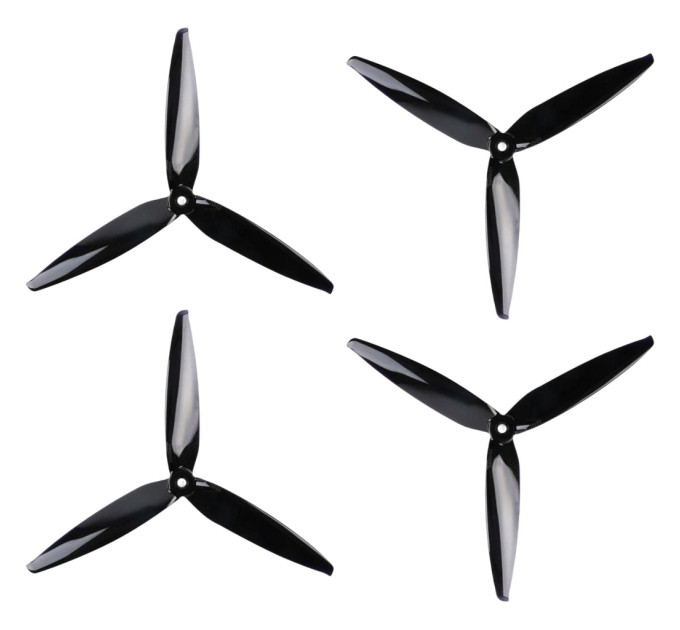 Пропелер для дрона Gemfan Flash 7040 7 Inch 3-Blade 7X4X3 PC CW CCW Propeller for RC M (GF-7040)