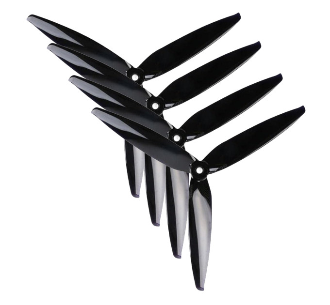 Пропелер для дрона Gemfan Flash 7040 7 Inch 3-Blade 7X4X3 PC CW CCW Propeller for RC M (GF-7040)