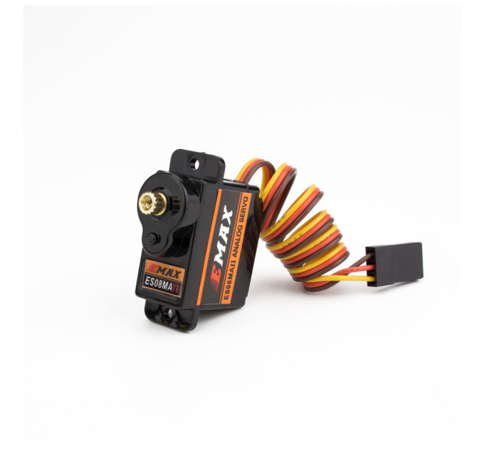 Сервопривід для дрона Emax ES08MA II 12g Mini Metal Gear Analog Servo (0102003010)
