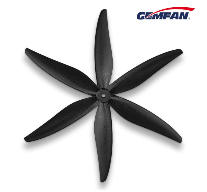 Пропелер для дрона Gemfan 8040 3 Blade Propeller Black 1 pair (GF8040-3CN/HP098.PMCN8040-3B)