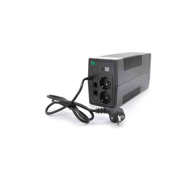 Пристрій безперебійного живлення Qoltec Qoltec QLT450 (240W) (QLT450RJ45-53977)